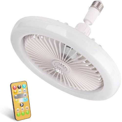 Ilumina y Refresca tus Espacios con Estilo|Ventilador de Techo Con Luz |Envío Gratis